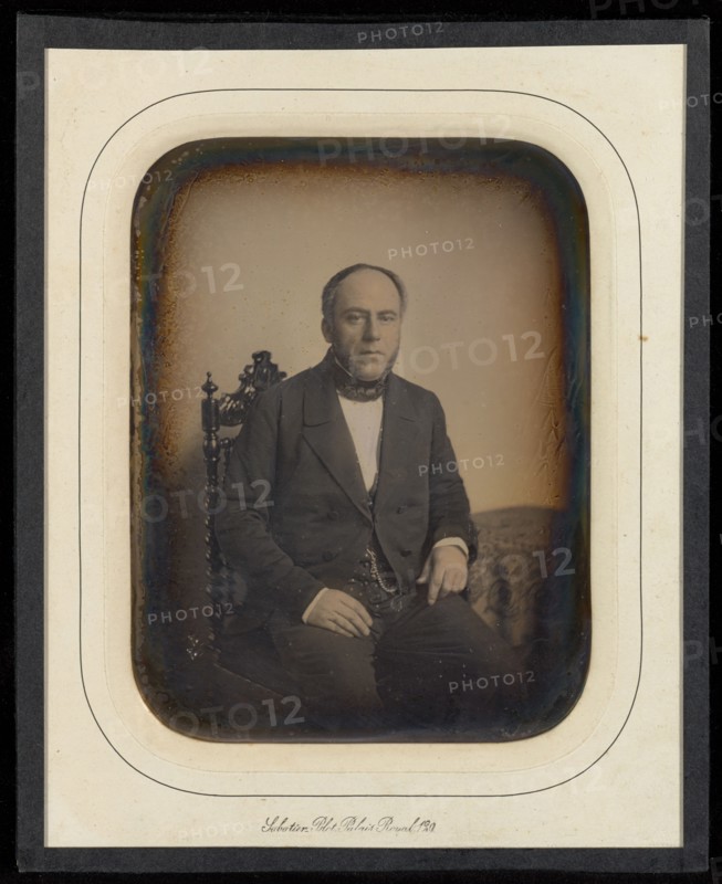 Portrait of Bonneau Armand, 1852. Creator: Jean-Baptiste Sabatier-Blot.