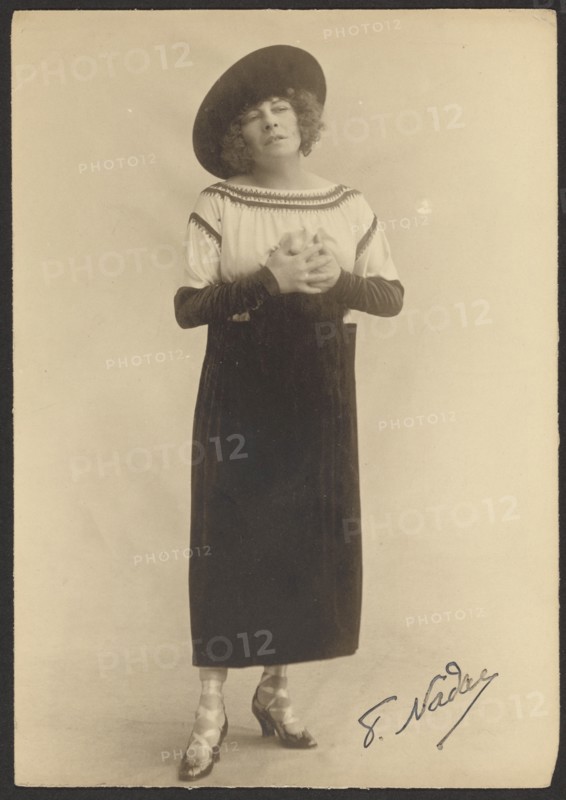 Mlle Polaire, about 1910. Creator: Paul Nadar.