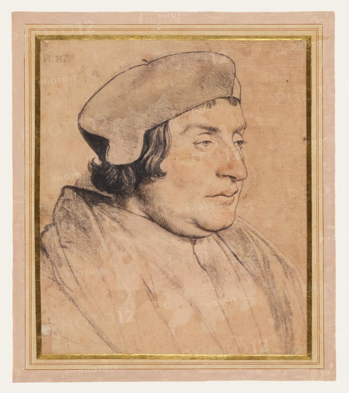 Portrait of a Scholar or Cleric, 1532-1535. Creator: Hans Holbein the Younger.