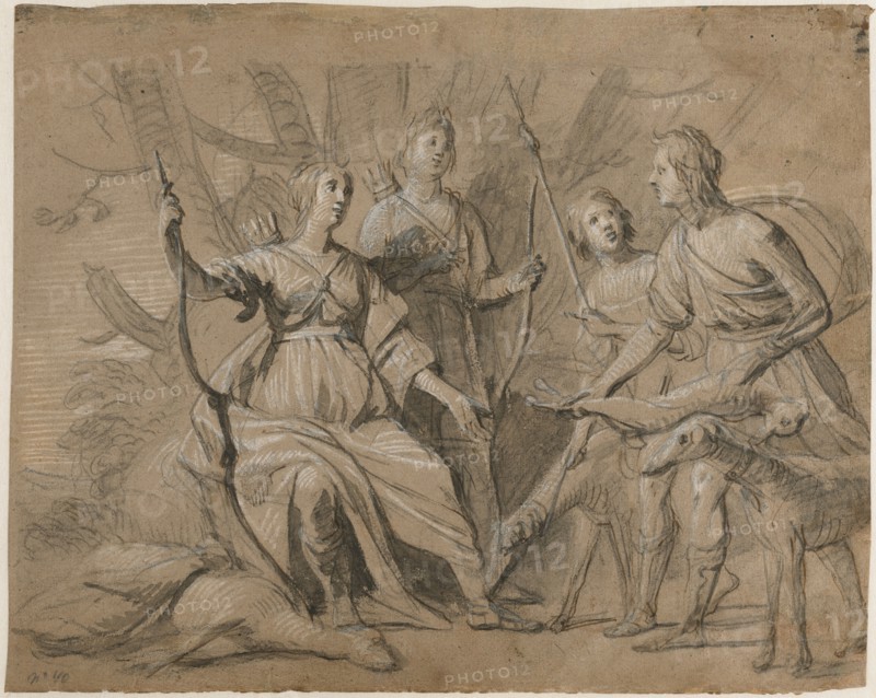 Allegorical Portrait of the Four Eldest Children of the King and Queen of Bohemia, about 1631. Creator: Gerrit van Honthorst.