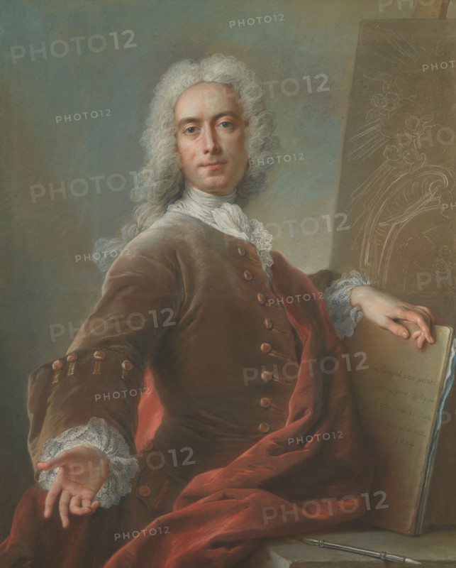 Self-Portrait, 1734. Creator: Charles-Antoine Coypel.