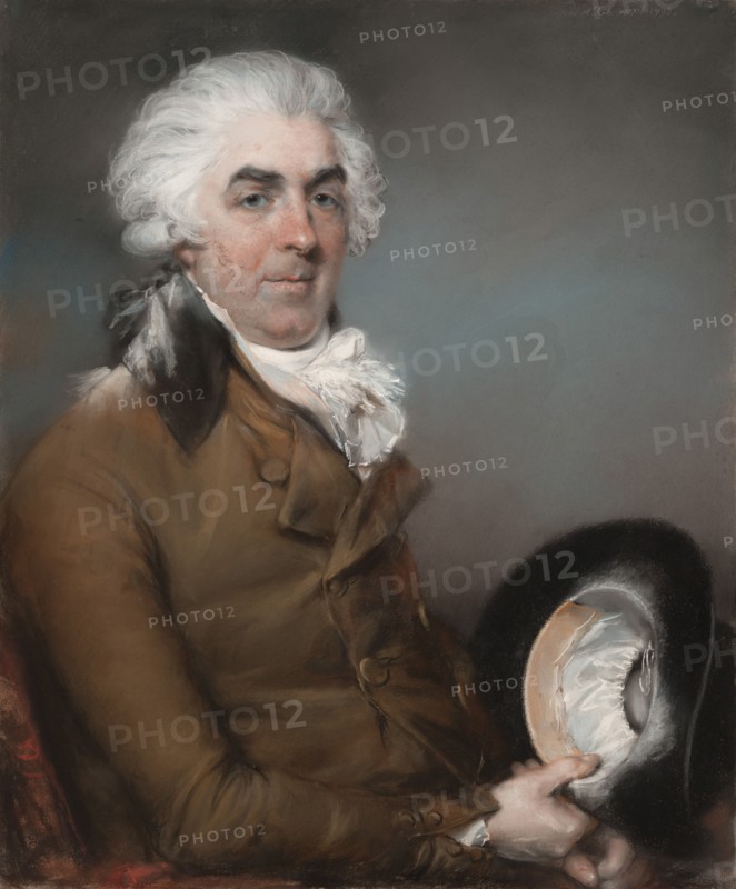 Portrait of George de Ligne Gregory (1740-1822), 1793. Creator: John Russell.