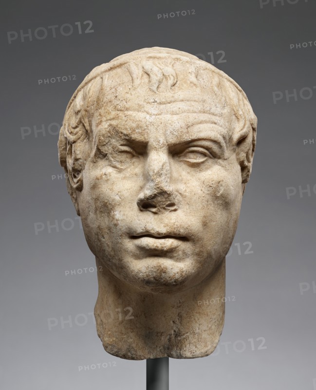 Portrait Head of a Man, 75-50 B.C. Creator: Unknown.