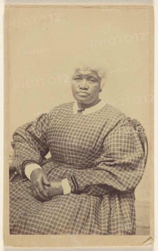 Portrait of a Seated Woman, 1865-1870. Creator: HJ Reed.