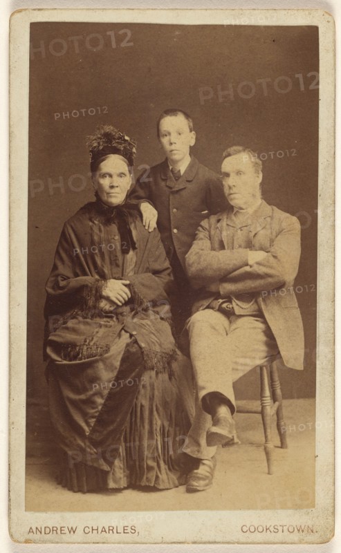 Family portrait, 1860s. Creator: Andrew Charles.