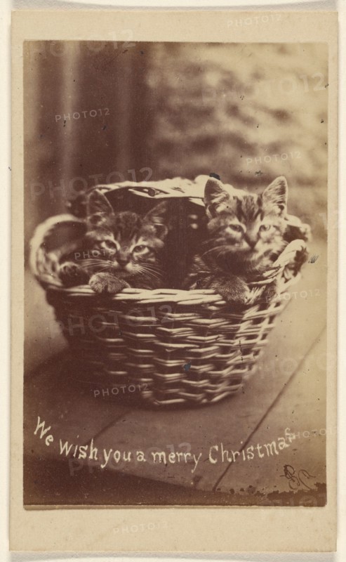 We wish you a merry Christmas., about 1865. Creator: Henry Pointer.