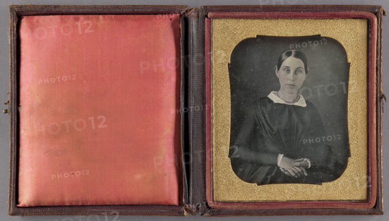 Portrait of a Seated Woman, about 1845. Creator: Unknown.