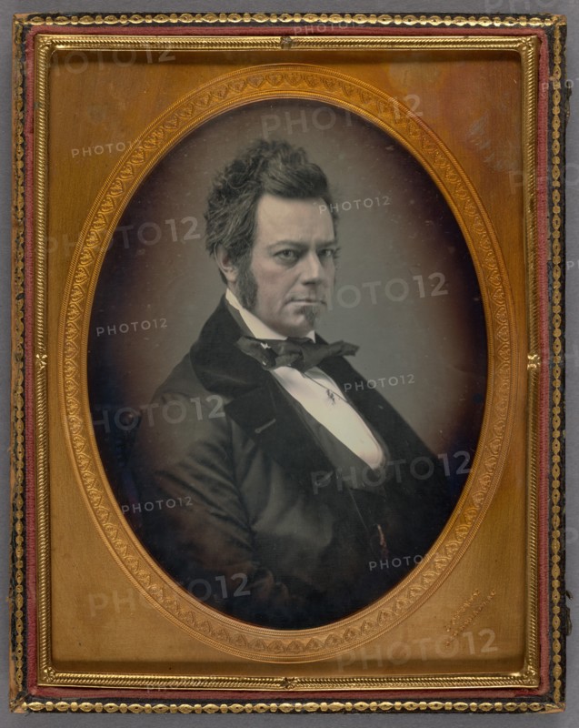 Portrait of Edwin Forrest, 1853. Creator: Jeremiah Gurney.