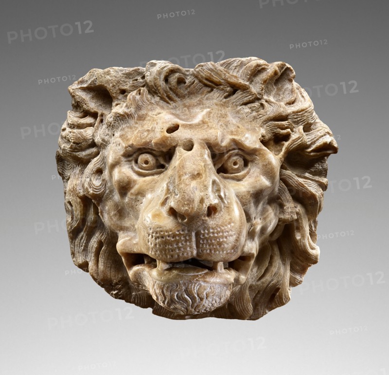 Head of a Lion, possibly 2nd or 3rd century; re-cut in 19th century. Creator: Unknown.