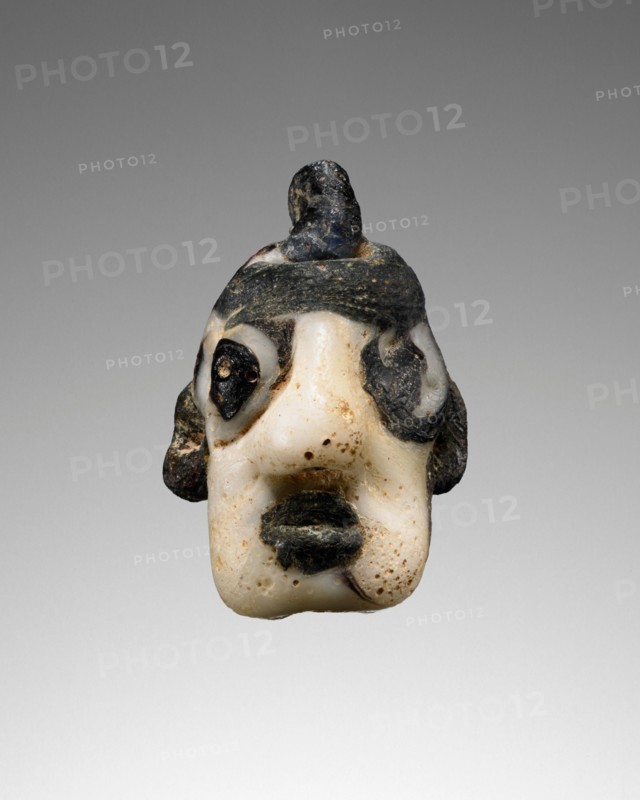 Mask Bead, 5th-4th century BC. Creator: Unknown.