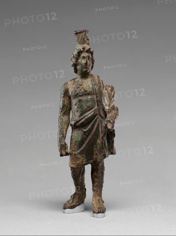 Statuette of Hermanubis; Statuette of a god, possibly Serapis, 2nd-3rd century A.D. Creator: Unknown.