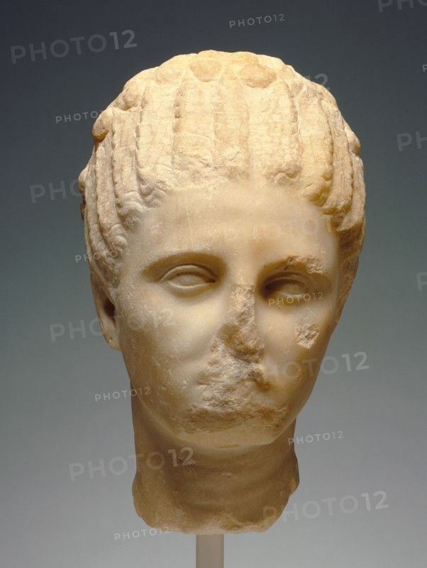 Head of a Woman, about 320 BC. Creator: Unknown.