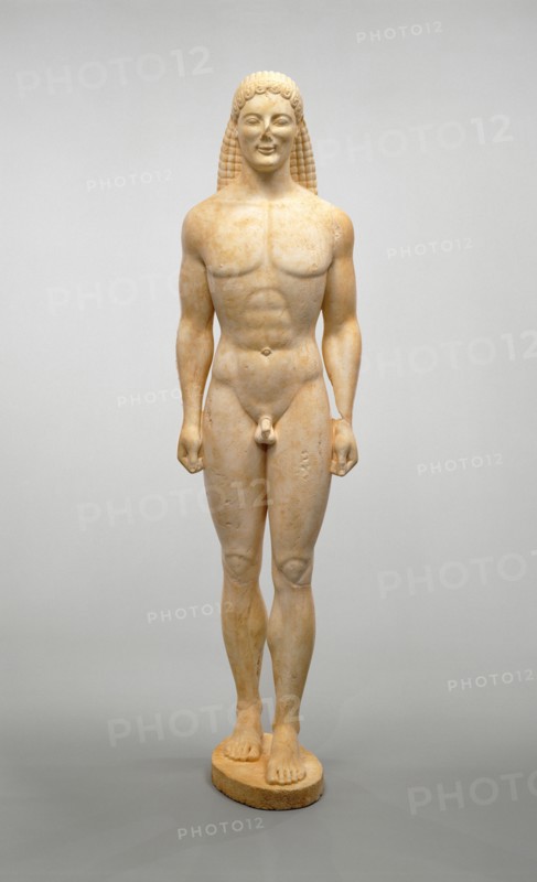 Kouros, about 530 BC or modern forgery. Creator: Unknown.