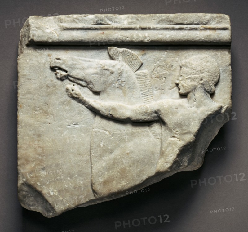 Votive Relief (The Cottenham Relief), about 500 BC. Creator: Unknown.