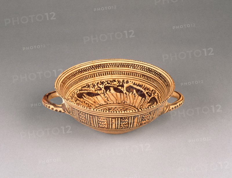 Late Geometric Cup, about 730 BC. Creator: Unknown.