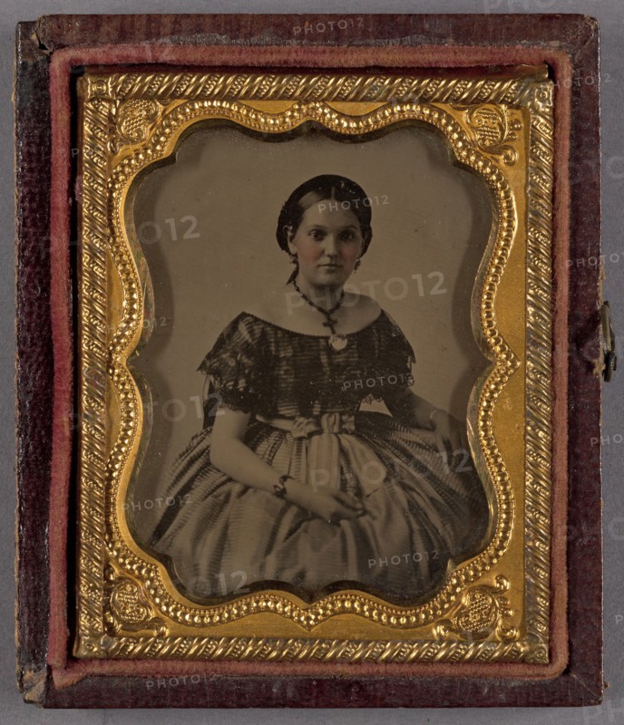 Portrait of Miss Sallie Poe, about 1854. Creator: Unknown.