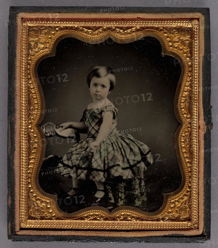 Portrait of a Little Girl, about 1860. Creator: Unknown.