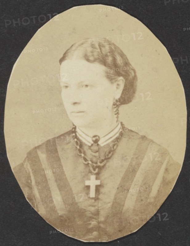Portrait of a Woman, late 19th century. Creator: Unknown.