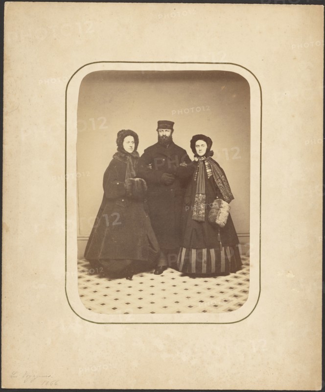 Les Voyageurs, 1866. Creator: Unknown.