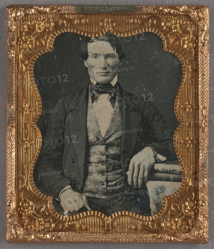 Portrait of a Man, about 1850-1855. Creator: Unknown.