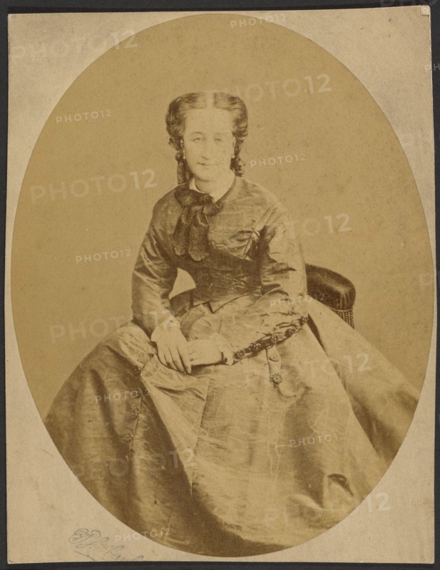 Pauline de Metternich nee Pauline Sander, about 1860. Creator: Alphonse J. Liébert.