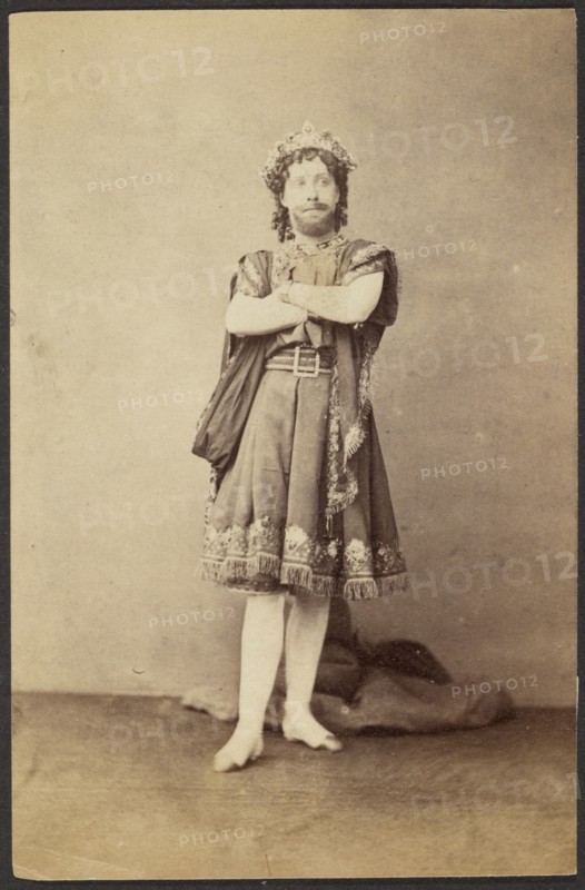 Harriet Pelham as Jupiter in 'Ixion', 1863. Creator: Southwell Brothers.