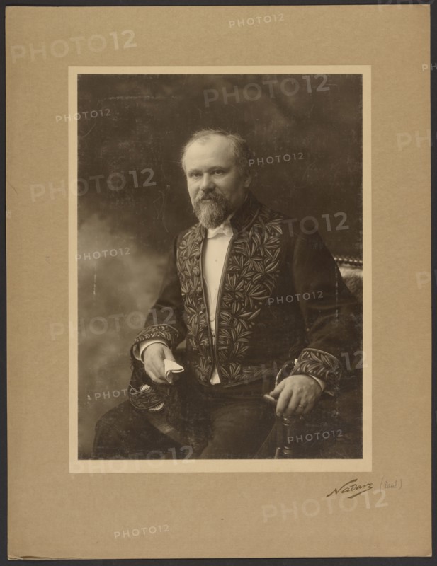 Raymonde Poincaré, President of France, 1913-1920. Creator: Paul Nadar.