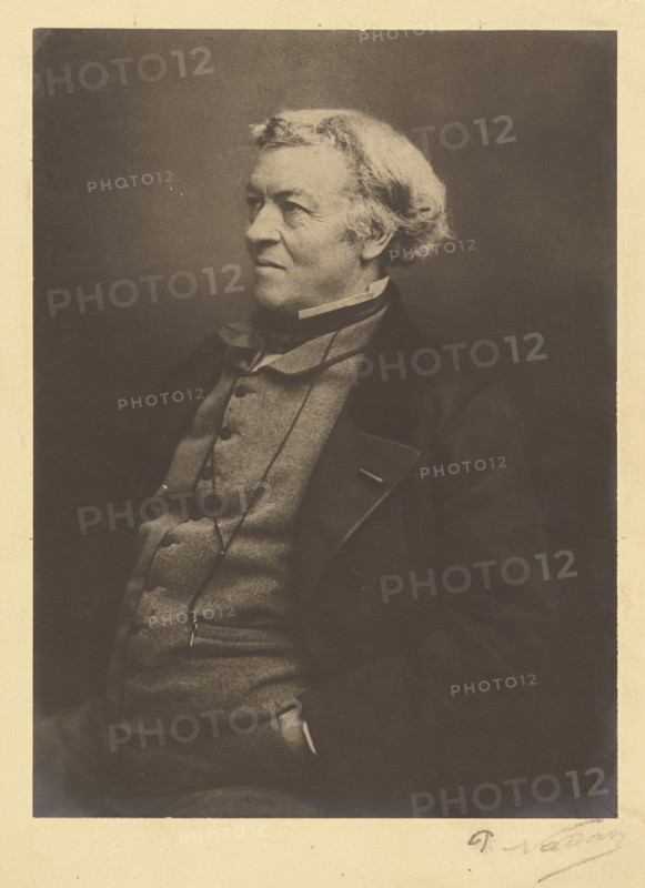 Jean-Baptiste Camille Corot, negative 1855-1859; print about 1900. Creator: Nadar.