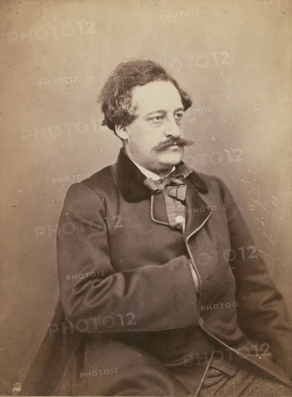 Jules Noriac, homme de lettres, negative 1860-1861; print 1870-1879. Creator: Nadar.