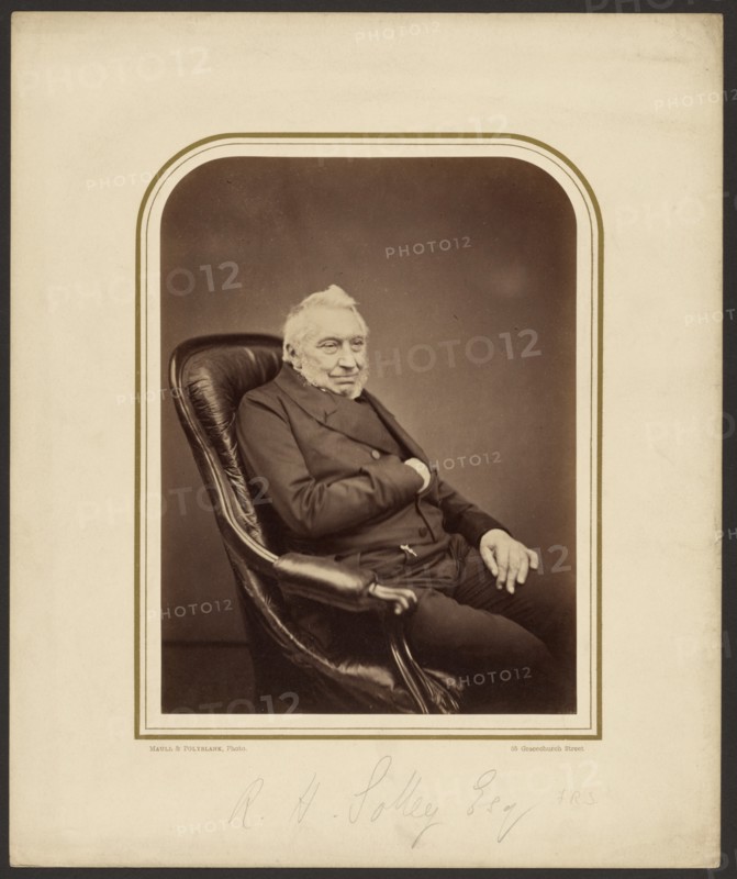 R.H. Solly, Esq., F.R.S., 1855. Creator: Maull & Polyblank.