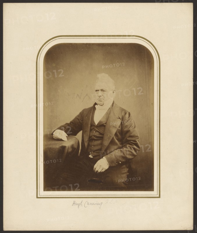 Hugh Cuming, about 1855. Creator: Maull & Polyblank.