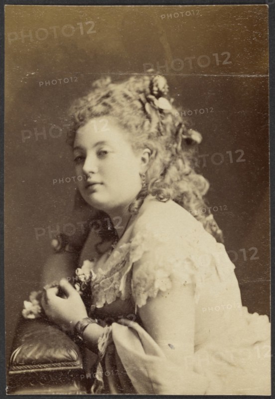 Portrait of Maud Howard, late 19th century. Creator: Unknown.