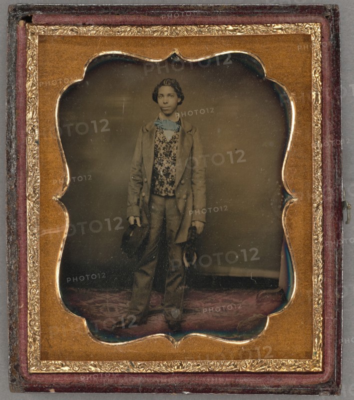 Portrait of a Young Black Man, about 1855. Creator: Unknown.