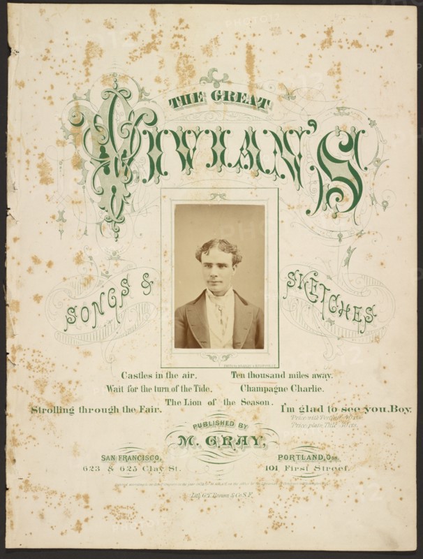 Mr. C. Vivian, 1872. Creator: Bradley & Rulofson.
