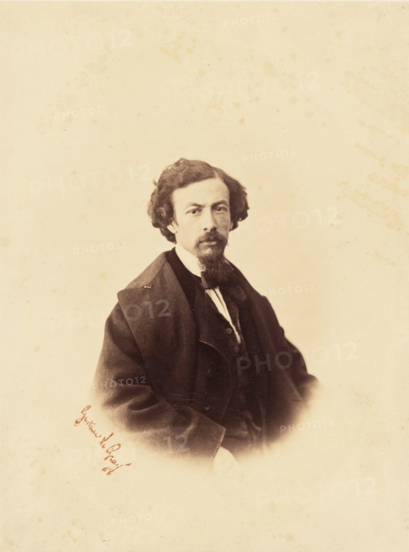 Self-portrait, about 1855. Creator: Gustave Le Gray.