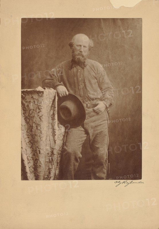 Self-Portrait as Giuseppe Garibaldi, about 1864. Creator: Oscar Gustav Rejlander.