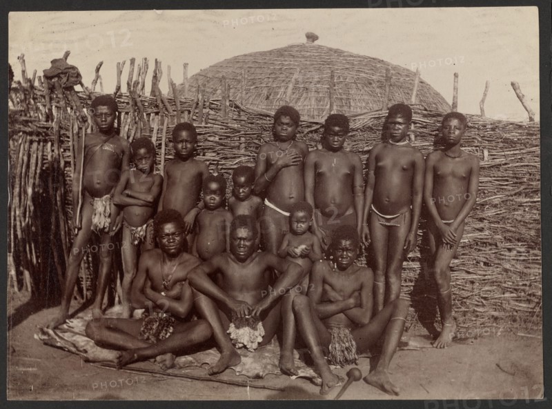 Young Zulus, about 1860-1880. Creator: Unknown.
