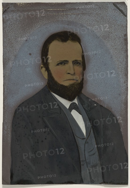 Portrait of bearded man, 1860s-1880s. Creator: Unknown.