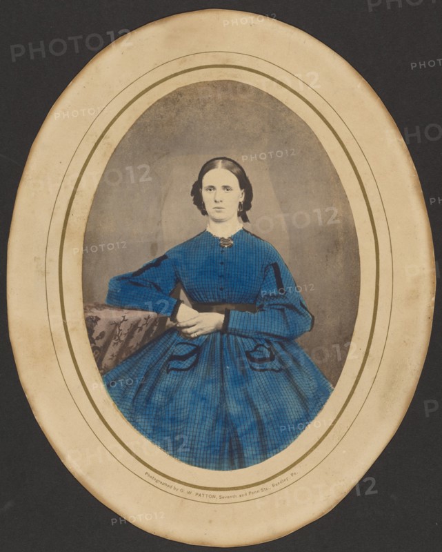 (Portrait of a woman), 1850s. Creator: GW Patton.
