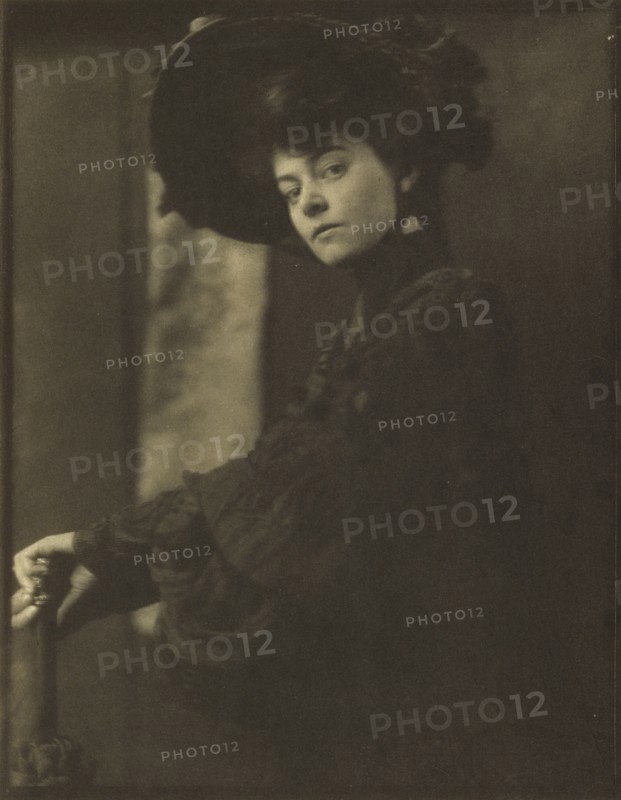 Portrait of an Unknown Woman, 1904. Creator: Gertrude Kasebier.