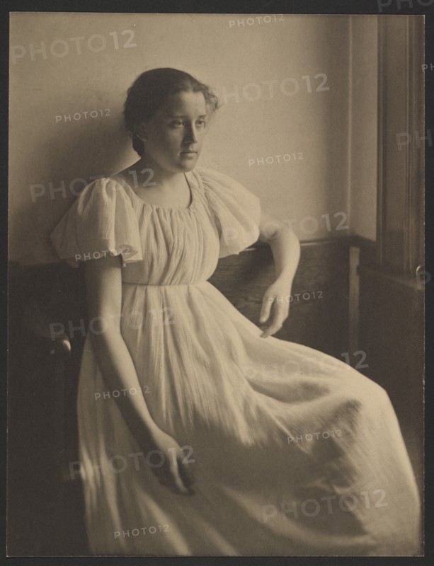 The White Dress, 1897. Creator: Clarence H White.