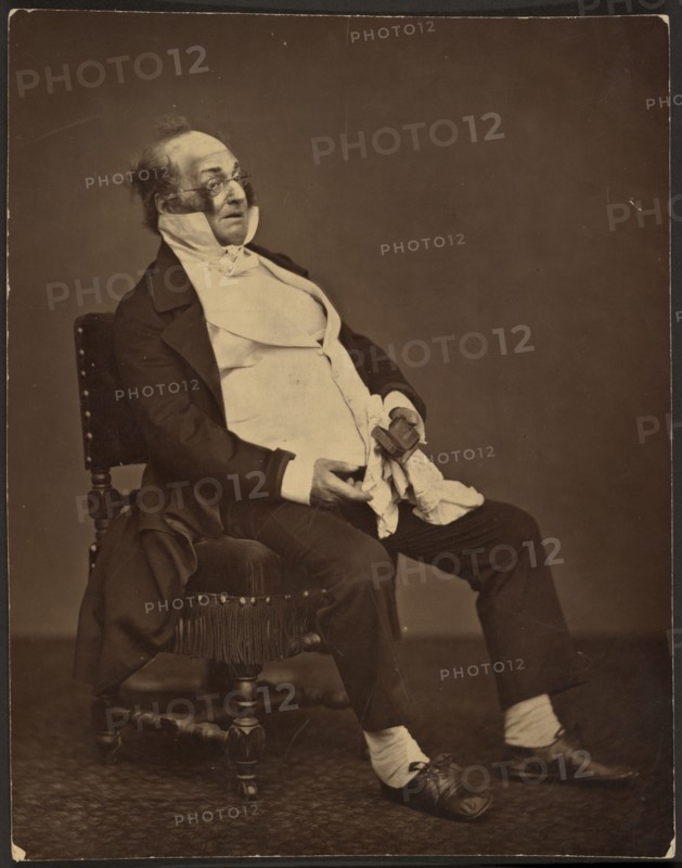 Henri Monnier, about 1875. Creator: Etienne Carjat.