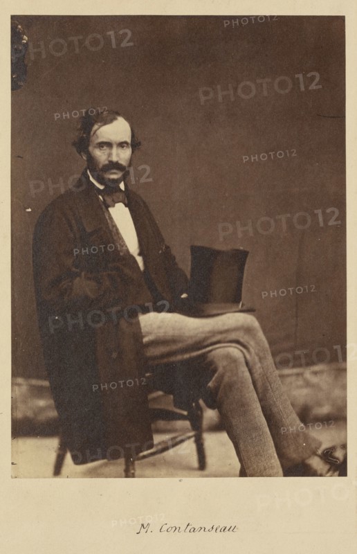 Leon Contanseau, about 1857-1859. Creator: Unknown.