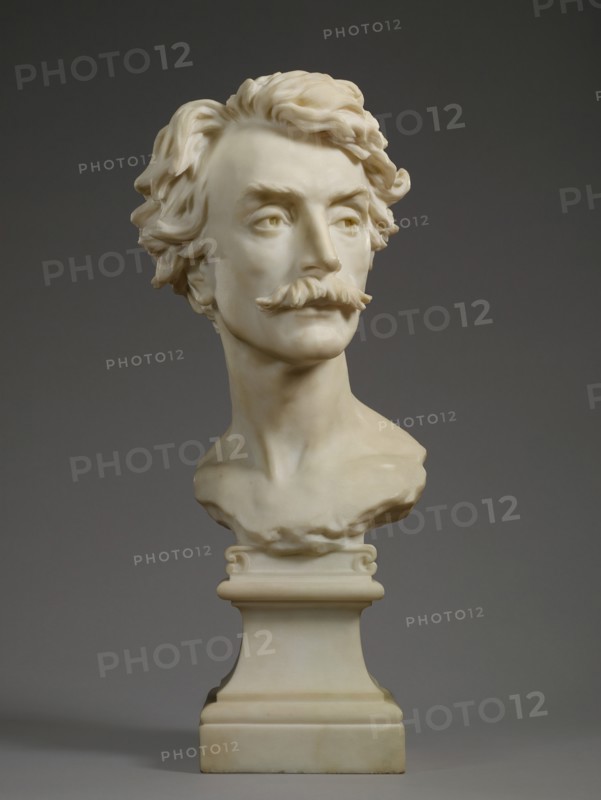 Bust of Jean Léon Gérôme (1824-1904), 1872-1873. Creator: Jean-Baptiste Carpeaux.