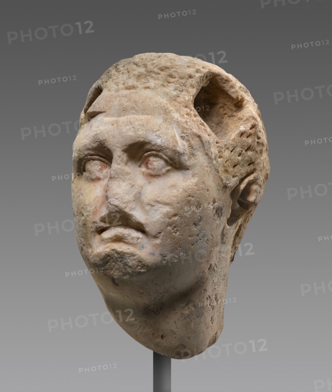 Head of a Statue of a Hellenistic Ruler, 3rd century B.C. Creator: Unknown.