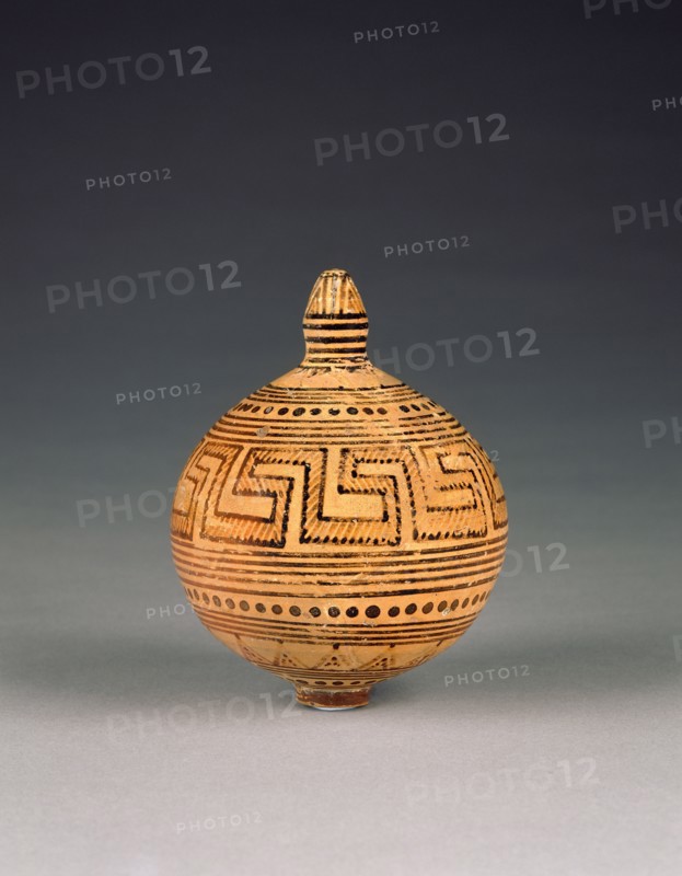 Pomegranate vase, 725-700 BC. Creator: Unknown.
