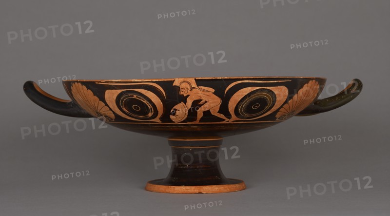 Attic Bilingual Eye Cup, about 510 BC. Creator: Pheidippos.