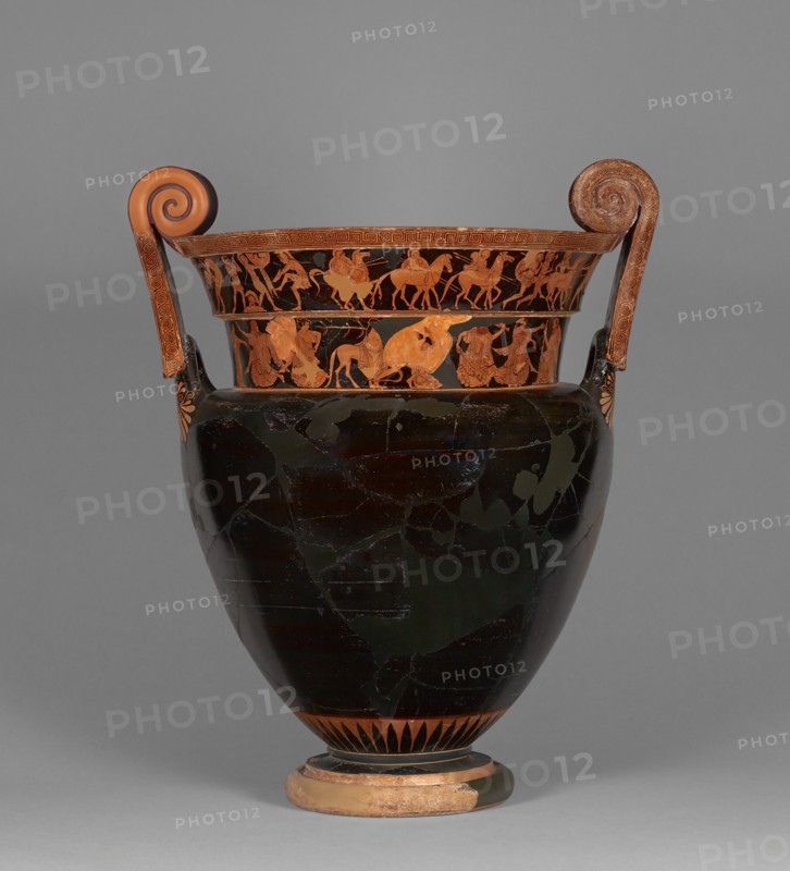 Attic Red-Figure Volute Krater, 500-480 BC. Creator: Kleophrades Painter.