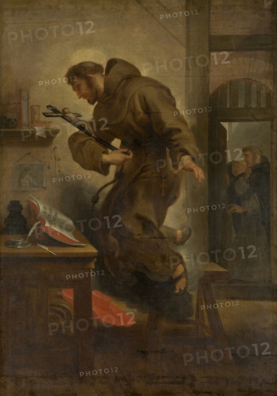 Saint Bonaventura in Ecstasy, mid-late 17th century. Creator: Abraham Jansz van Diepenbeeck.