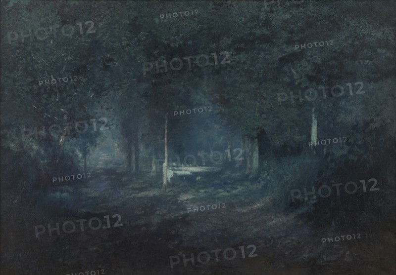 Wood by Moonlight, late 19th-early 20th century. Creator: Adriaan Joseph Heymans.